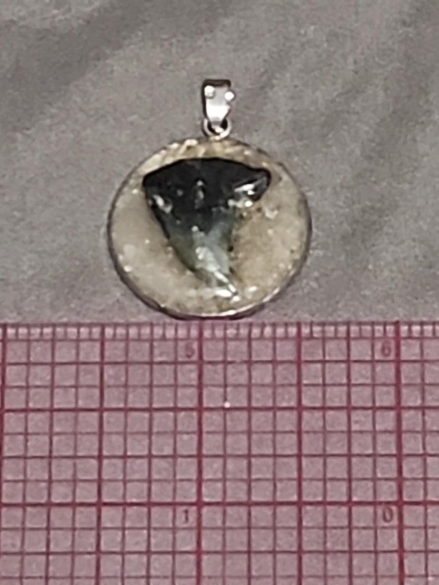 Actual fossil pendant BTF-006
